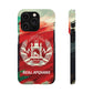 Afghanistan Phone Case With "Real Afghans" Written On It