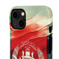 Afghanistan Phone Case With "Real Afghans" Written On It