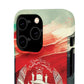 Afghanistan Phone Case With "Real Afghans" Written On It