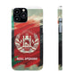 Afghanistan Phone Case With "Real Afghans" Written On It