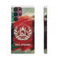 Afghanistan Phone Case With "Real Afghans" Written On It