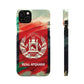 Afghanistan Phone Case With "Real Afghans" Written On It