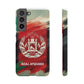 Afghanistan Phone Case With "Real Afghans" Written On It