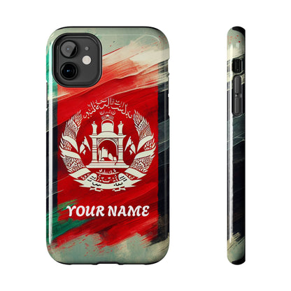 Custom Afghanistan Phone Cases- Customizable Customer Text/Name