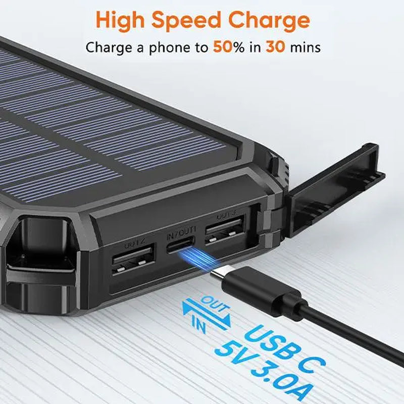 InstantComfort™  Powerful Solar Power Bank