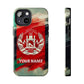 Custom Afghanistan Phone Cases- Customizable Customer Text/Name