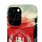 Afghanistan Phone Case With "Real Afghans" Written On It