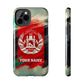 Custom Afghanistan Phone Cases- Customizable Customer Text/Name