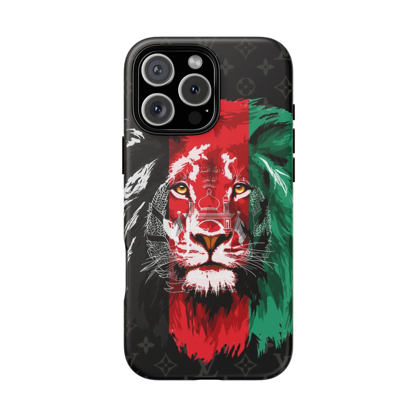 Custom LV Afghan Lion Phone Case