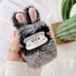 Plush Bunny Airpods Case