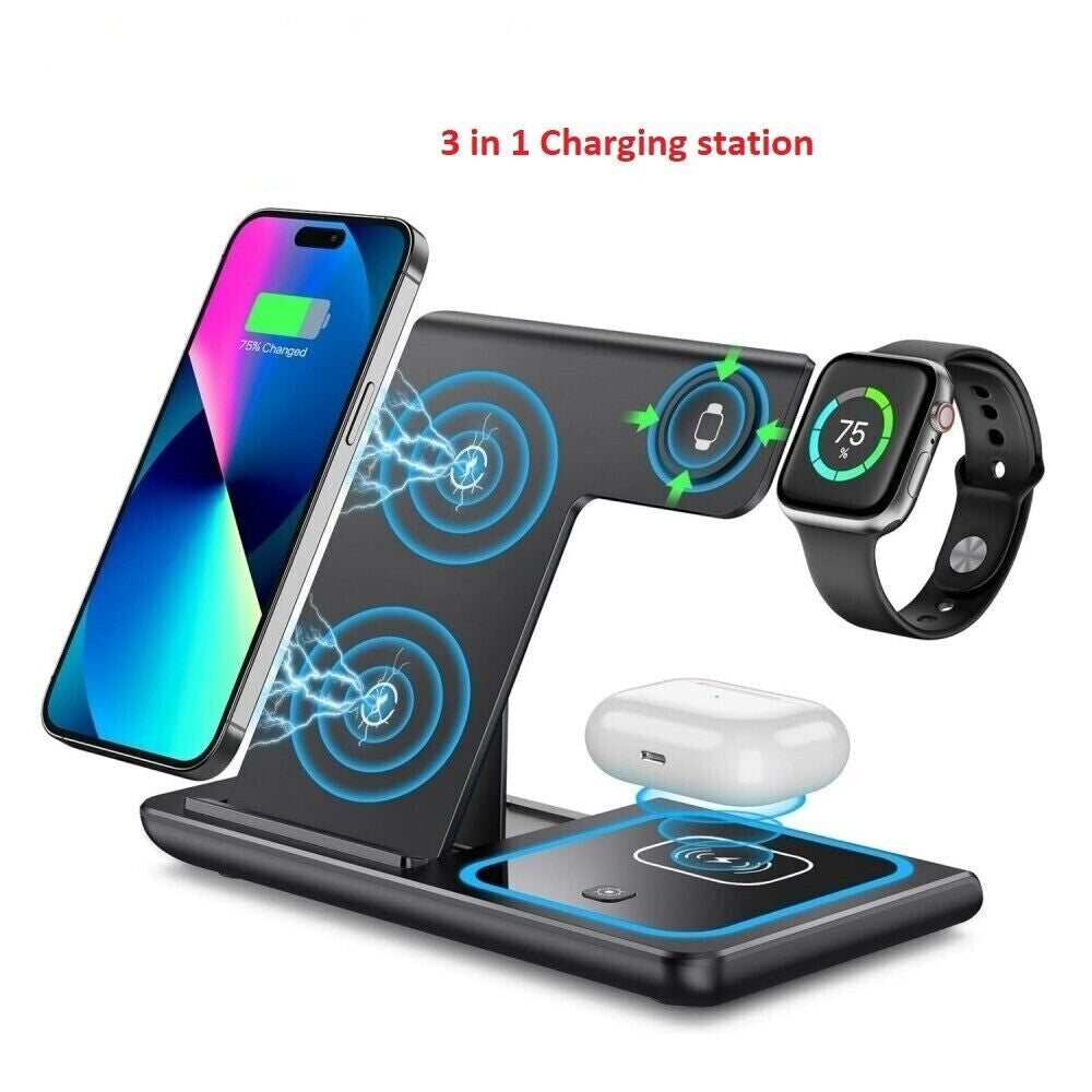 InstantComfort™ 3 in 1 Wireless Charger Charging Station 