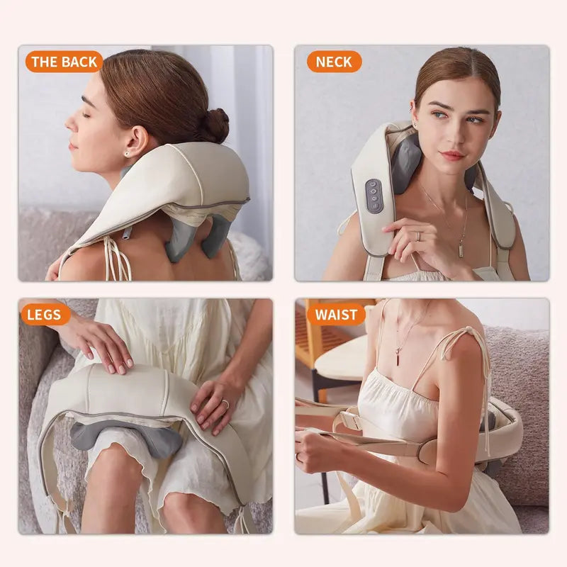 InstantComfort™ Ultra Powerful Deep Tissue Heated Neck Massager